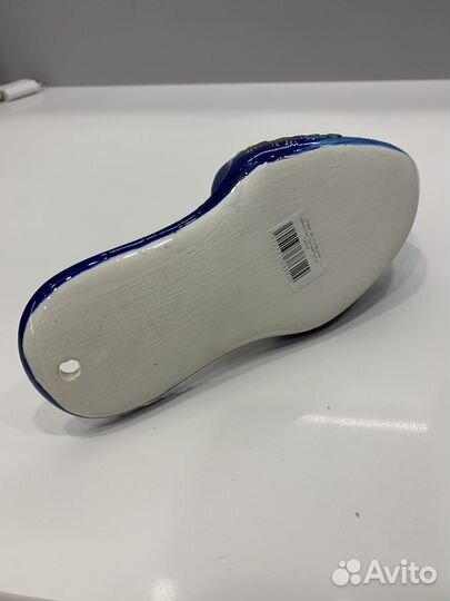 Турецкая керамика « тапок» салфетница