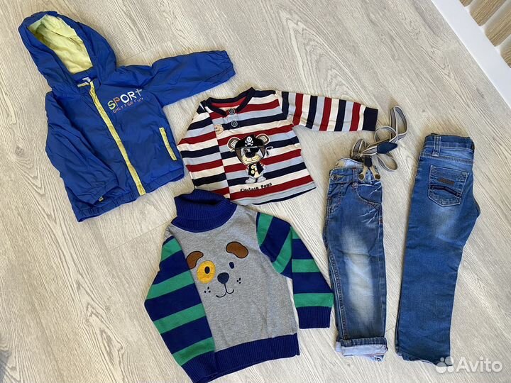 Пакет вещей на мальчика 86 92