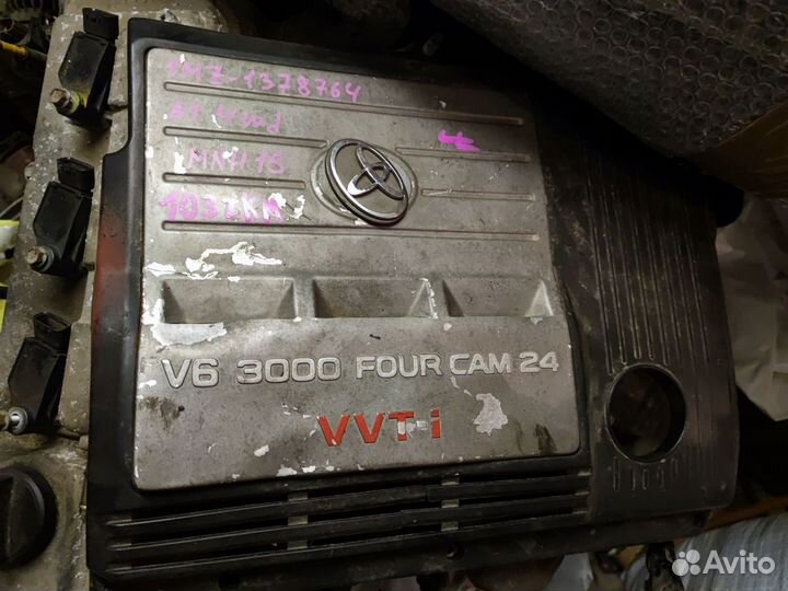 Двигатель toyota alphard 1mz-fe 3л