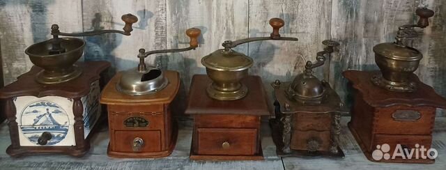 Антикварные кофемолки