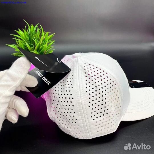 Белая бейсболка Nike (Арт.38686)