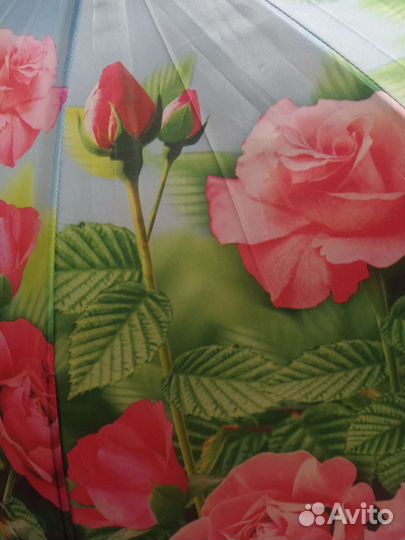 Зонт трость женский