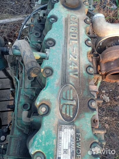 Двигатель на китайский самосвал CA6DL