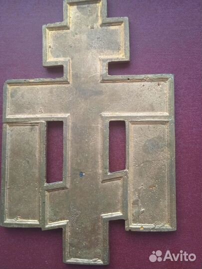 Бронзовый крест 19 век