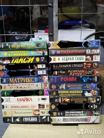 VHS с записями