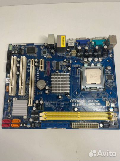 Материнская плата 775