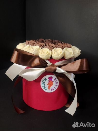 Шоколадные Розы - 37 шт в Коробке