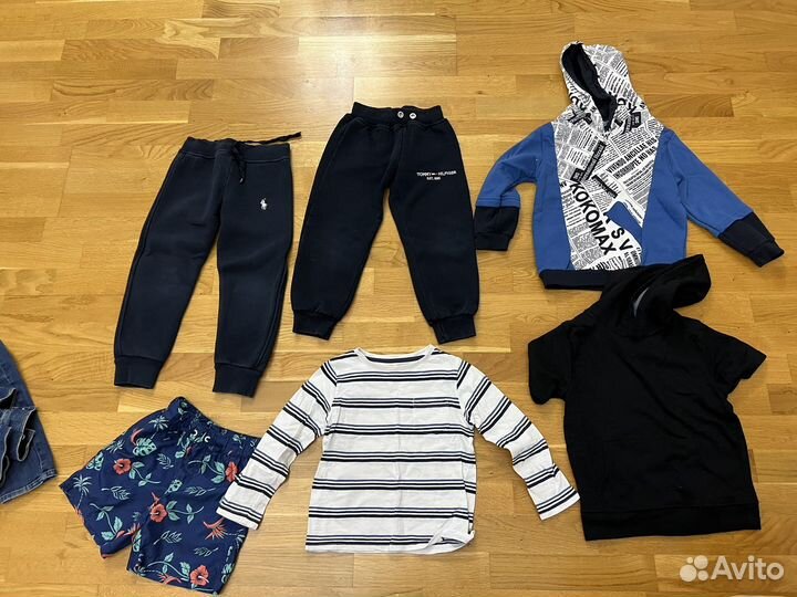 Детские вещи на мальчика 4-5 лет