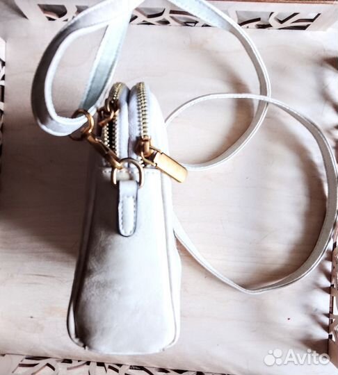 Кожаная сумка этническая