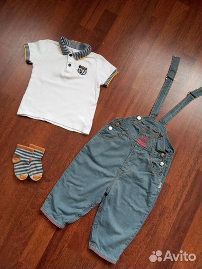 Пакет летних вещей для мальчика 80 86