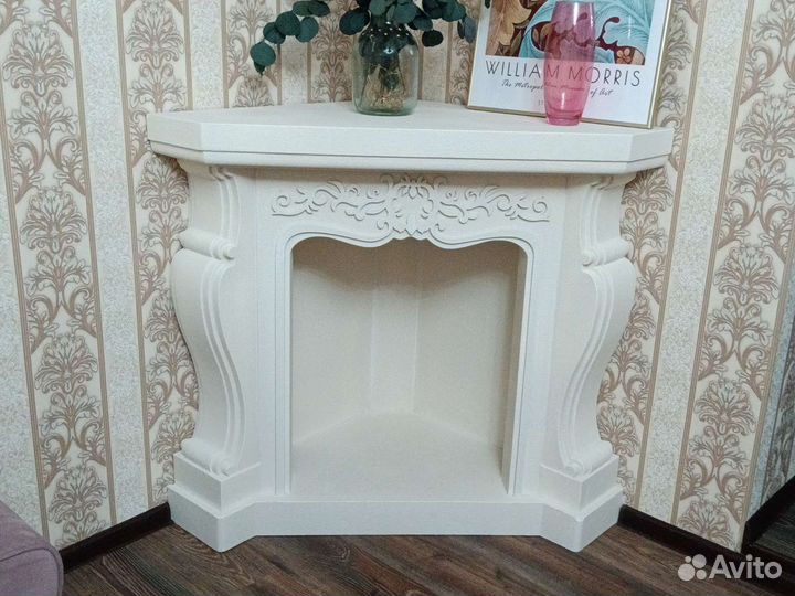 Камин угловой. Портал для камина