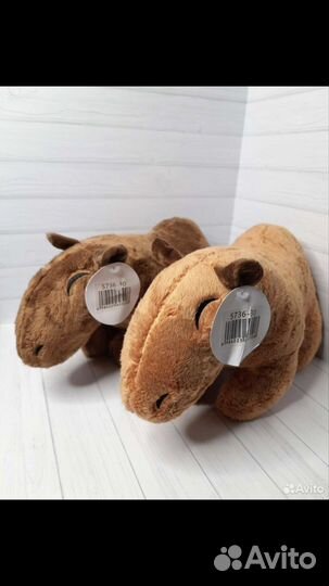 Капибара игрушка мягкая