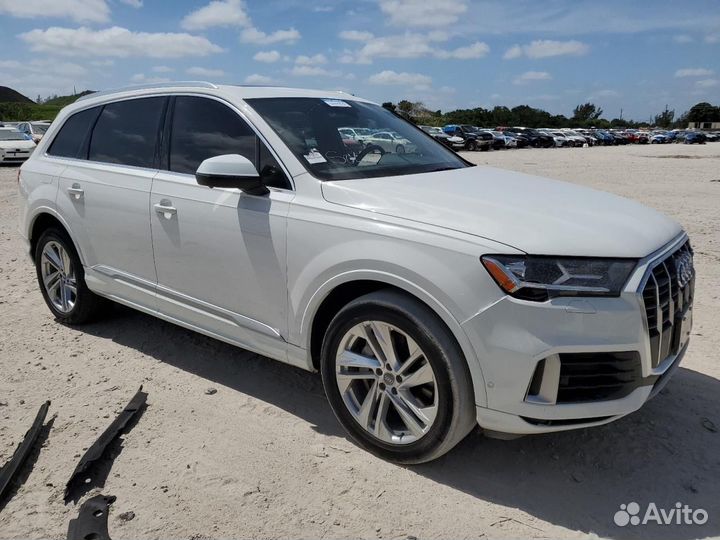 Audi Q7 Premium 3.0L 2020 белая в разборе