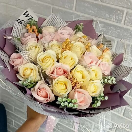 Букет из мыльных роз Томск