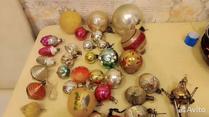 Елочные игрушки СССР