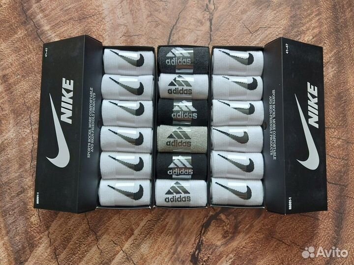 Носки Nike Jordan Adidas Reebok