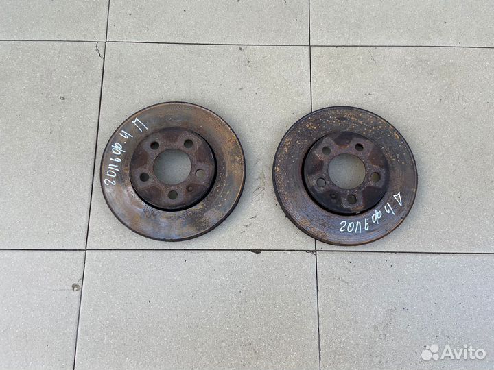 Тормозной диск передний Volkswagen Golf 4