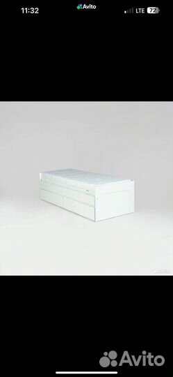 Кровать двухспальная с матрасом 180 200 бу