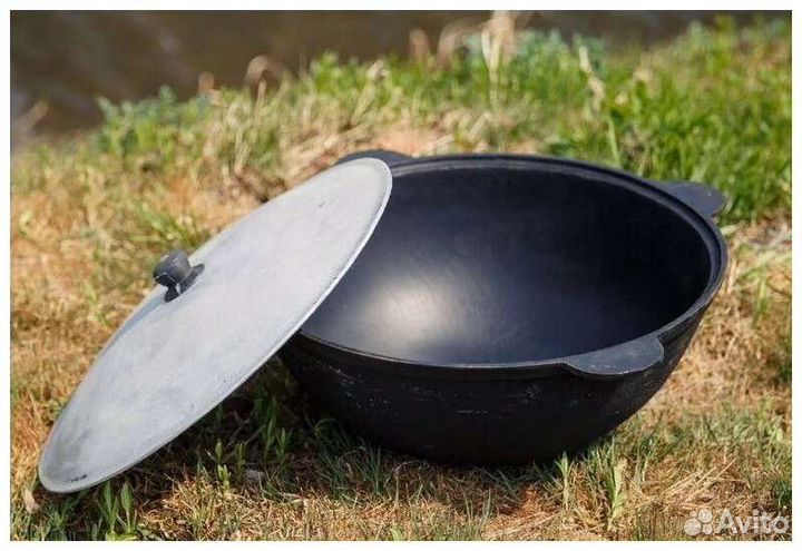Казан чугунный