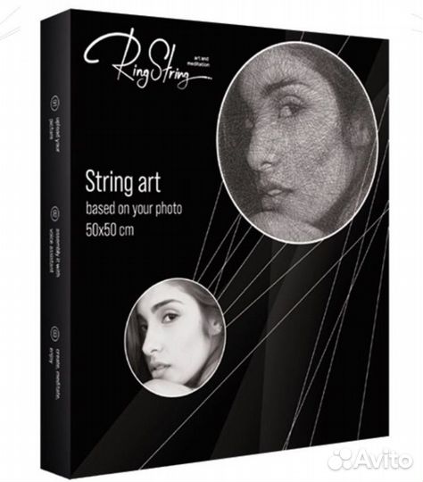 Картина нитями