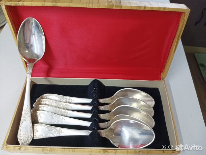 Мельхиоровые ложки СССР