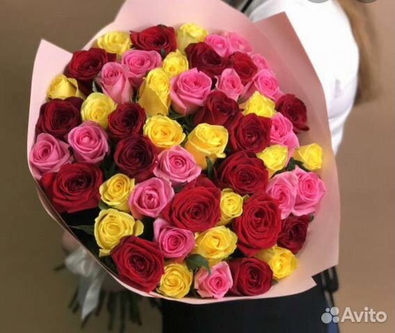 Цветы 51 роза.Букет.Доставка