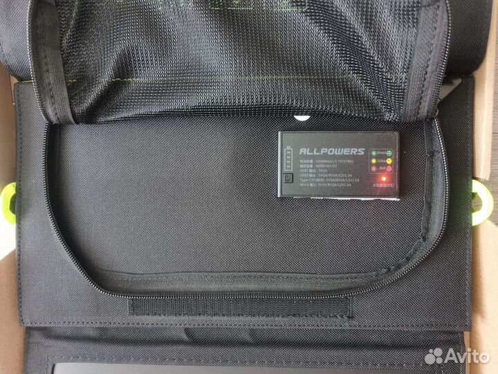 Солнечная панель Allpowers 21w с аккумулятором