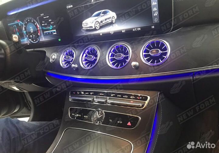 Комплект дооснащения салона Mercedes W213