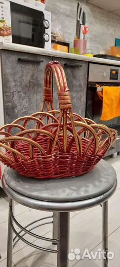 Корзина плетеная