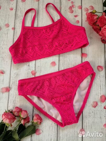 Новый яркий купальник Gymboree на 7-9 лет