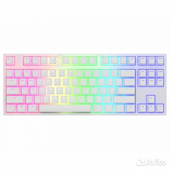 Dark project kd87a gateron teal cap white