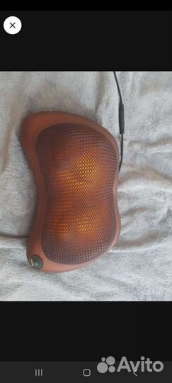 Массажная подушка для шеи