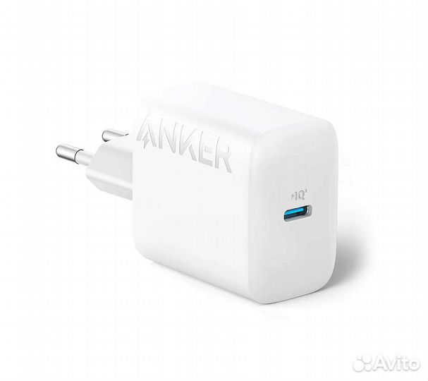 Сзу адаптер anker 312 USB-C 20W (A2347), с кабелем