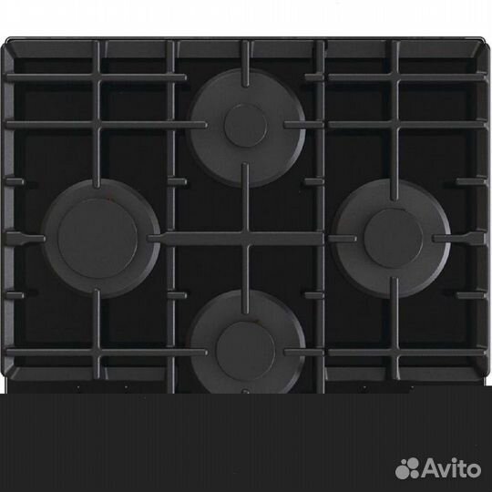 Поверхность газовая Gorenje GT6D42AB черный