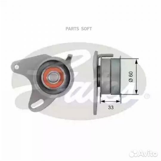 Gates T42129 T42129 ролик натяжной ремня грм\ Mits