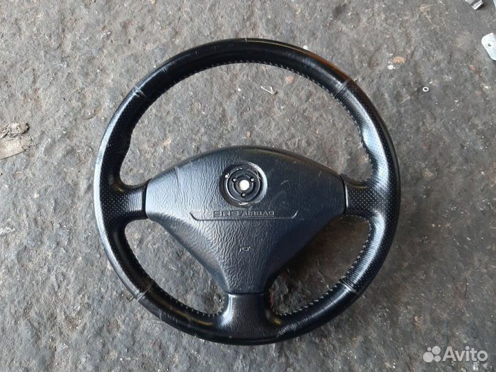 Руль кожаный Хонда HR-V с подушкой