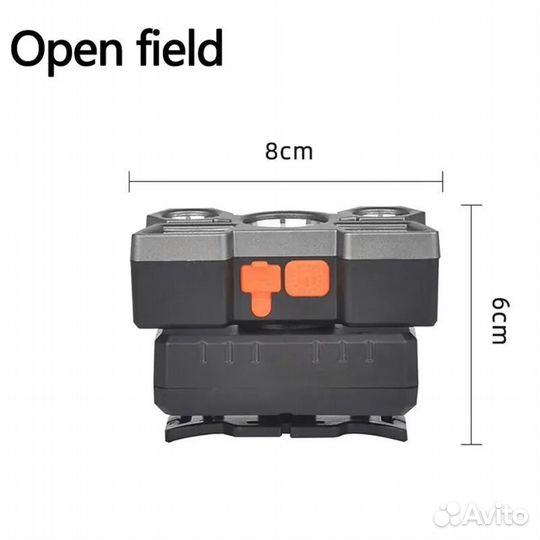 Налобный фонарь аккумуляторный