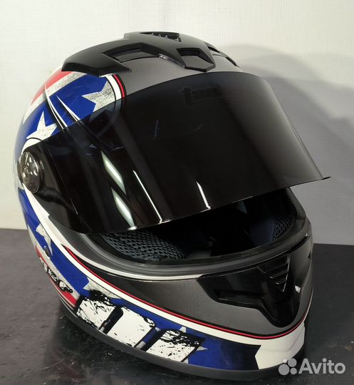 Мото шлем Tanked