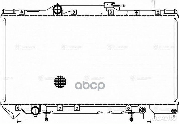 Радиатор охл. LRC19151 luzar
