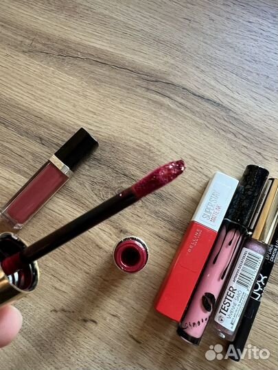 Блески для губ пакетом