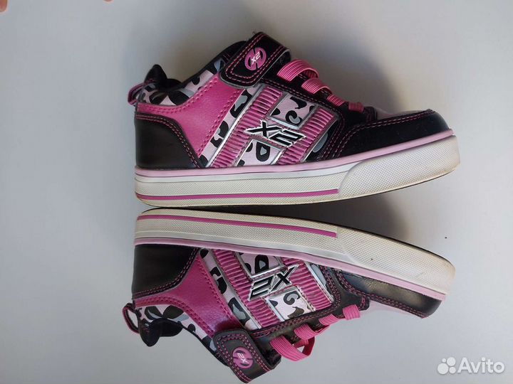 Кроссовки роликовые heelys