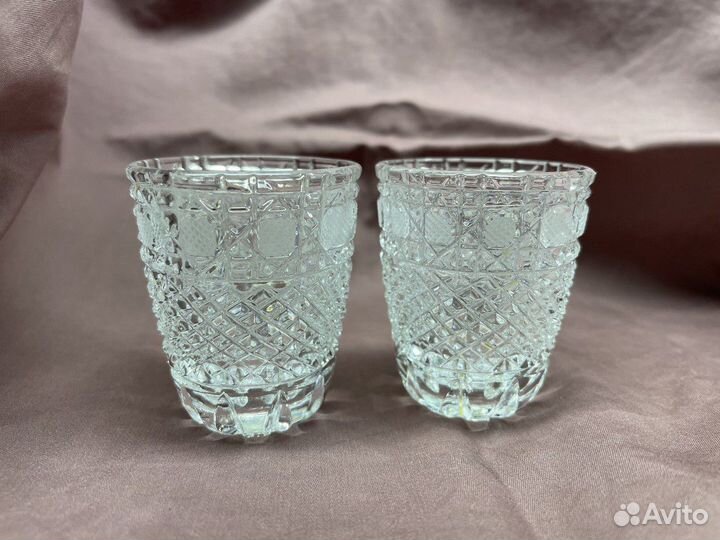 Стопки хрустальные СССР 2 штуки