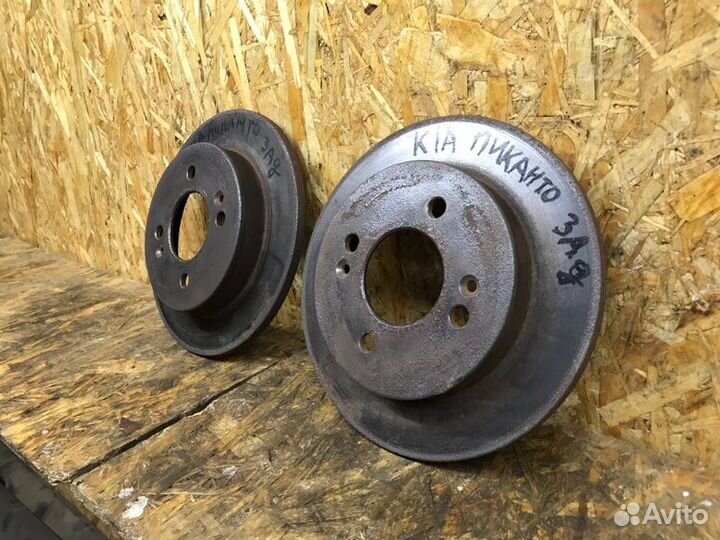 Тормозные диски задние Kia Picanto 1 хетчбек 1