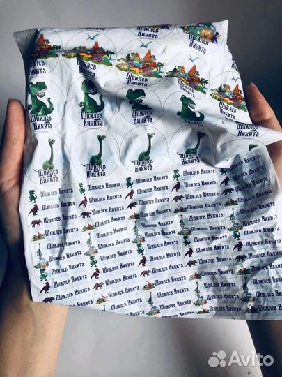 Термонаклейки на одежду именные