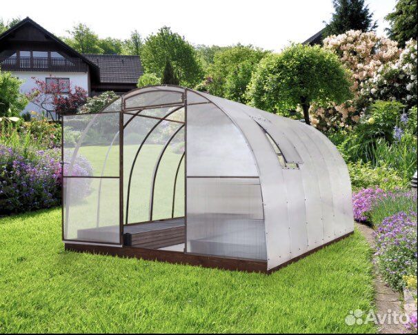 Теплицы из поликарбоната усиленный каркас