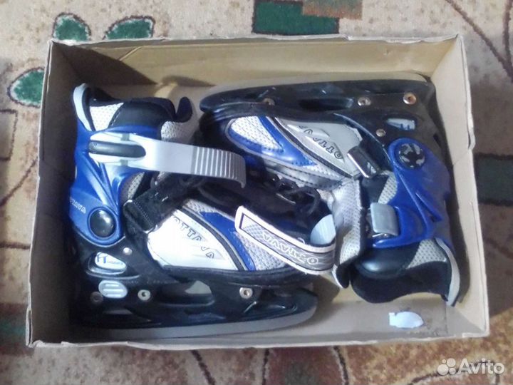 Коньки раздвижные