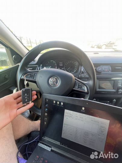 Ключ на Skoda. Ключ на Шкоду