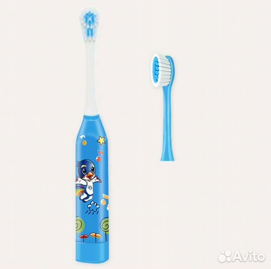 Электрическая зубная щетка с крутящейся головкой