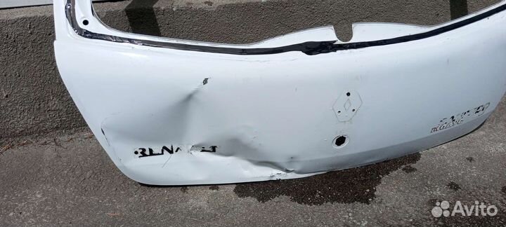 Крышка багажника рено сандеро