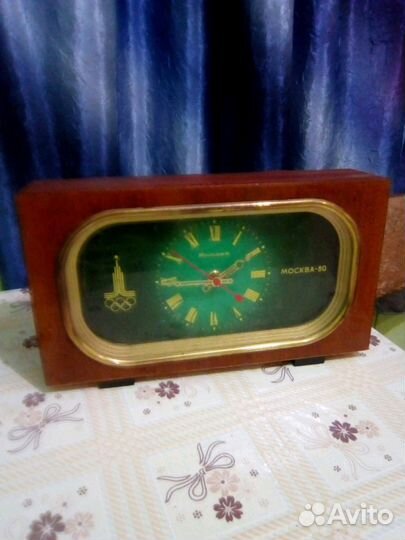 Часы каминные/настольные колекционные Олимпиада-80